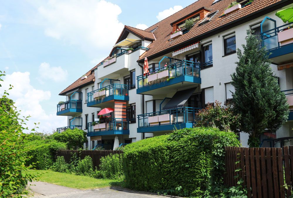 Außenansicht der verkauften Eigentumswohnung in Werder (Havel)