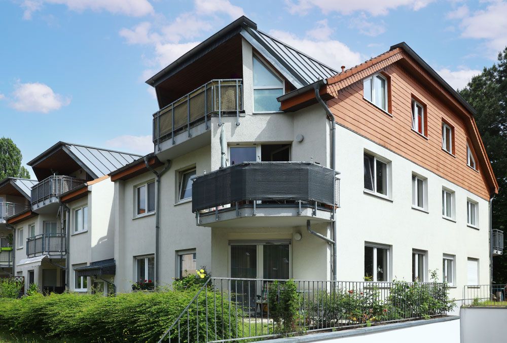 Außenansicht der verkauften Eigentumswohnung in Potsdam Eiche