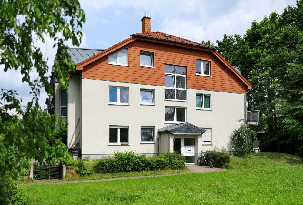 Außenansicht der verkauften Eigentumswohnung in Potsdam Eiche